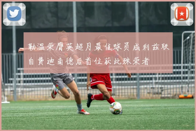 勒温荣膺英超月最佳球员成利兹联自费迪南德后首位获此殊荣者